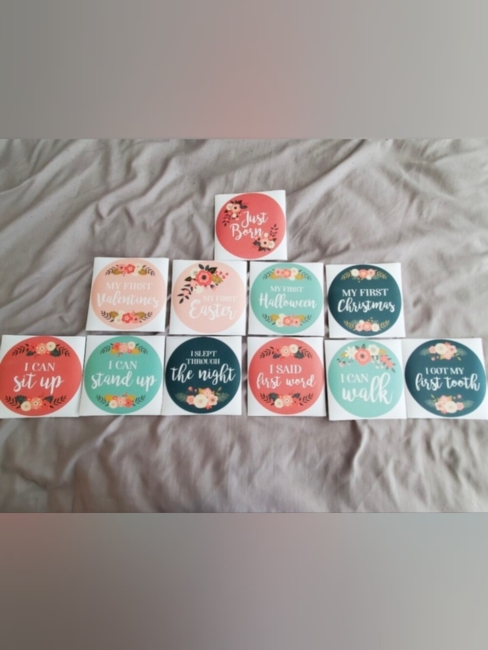 Baby's 1st Milstone Stickers
